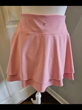 Old Navy Light Pink Layered Skater Skirt